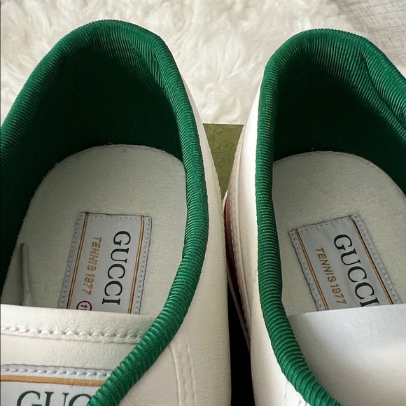 Gucci White Leather Men’s Tennis Sneaker Gucci Men 10
NWT - Picture 11 of 12